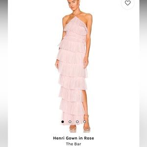 The Bar Henri Rose Gown size 6